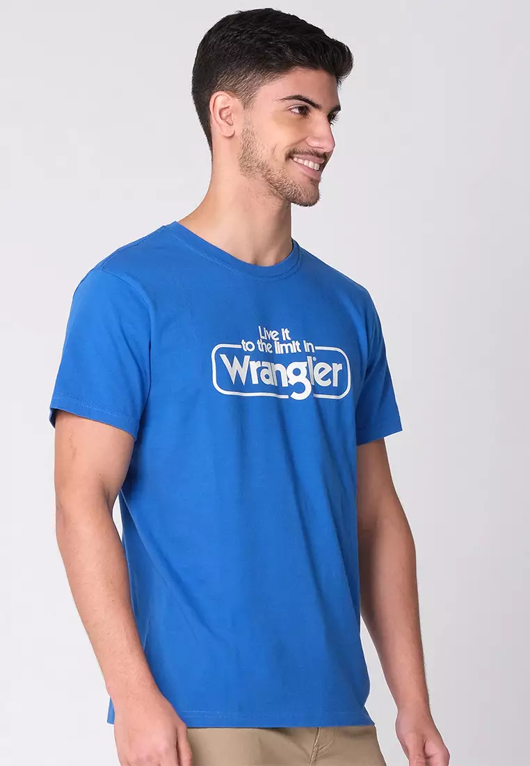Buy Wrangler Wrangler Men's Statement Logo T-Shirt 2024 Online | ZALORA ...