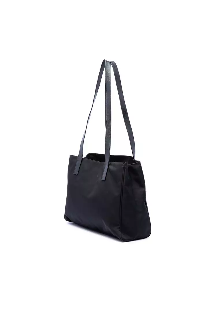 Pre-Loved Fendi Ff Nylon Tote