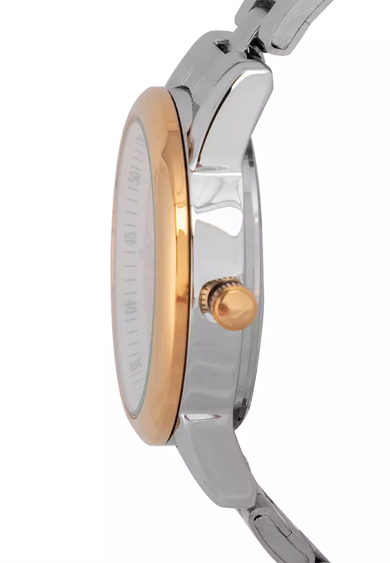 Analog Watch 20122300-Gold Ring-Gold Dl