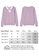 A-IN GIRLS purple Fashionable Lapel Sweater 3C612AA5D1C619GS_5