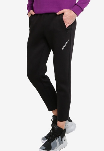 361° black Basketball Series Knit Cropped Pants 3A409AAE20590AGS_1