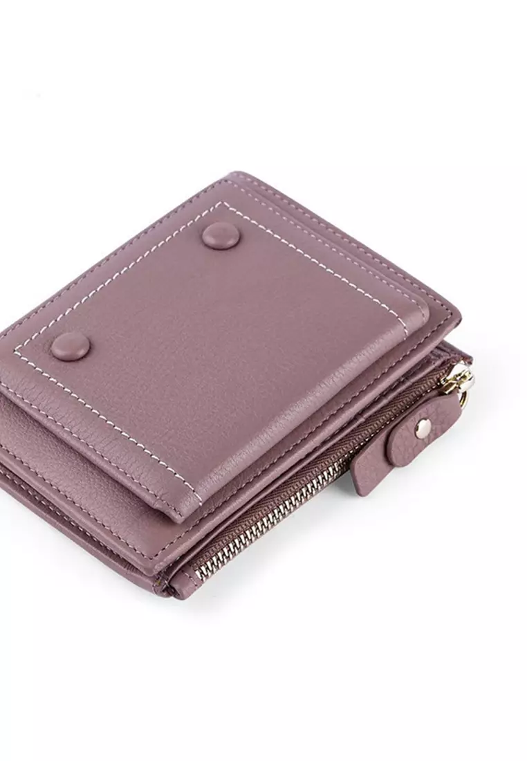 Full Grain Leather Bi-Fold Wallet JW YT-6020