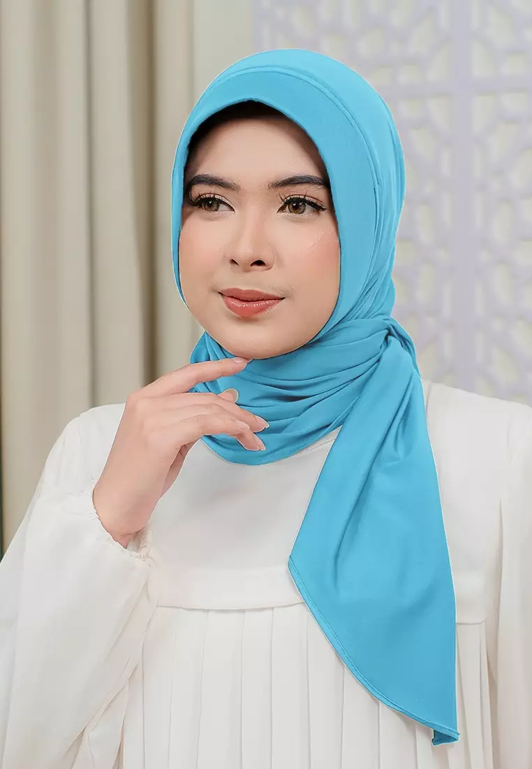 HIJAB INSTAN SOFTPAD AMEENA - OCEAN