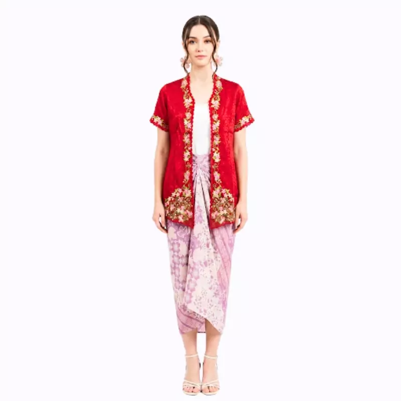 Kebaya Wanita - Bhatara Batik Kebaya Kartini - Baju Batik Modern Lengan Pendek
