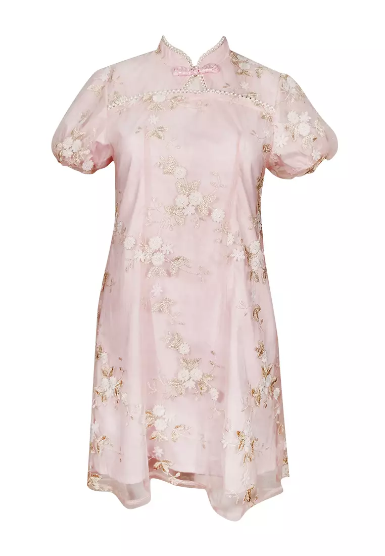 Buy Eastern Classic Eastern Classic Women Yuan Puffed Sleeve Qipao