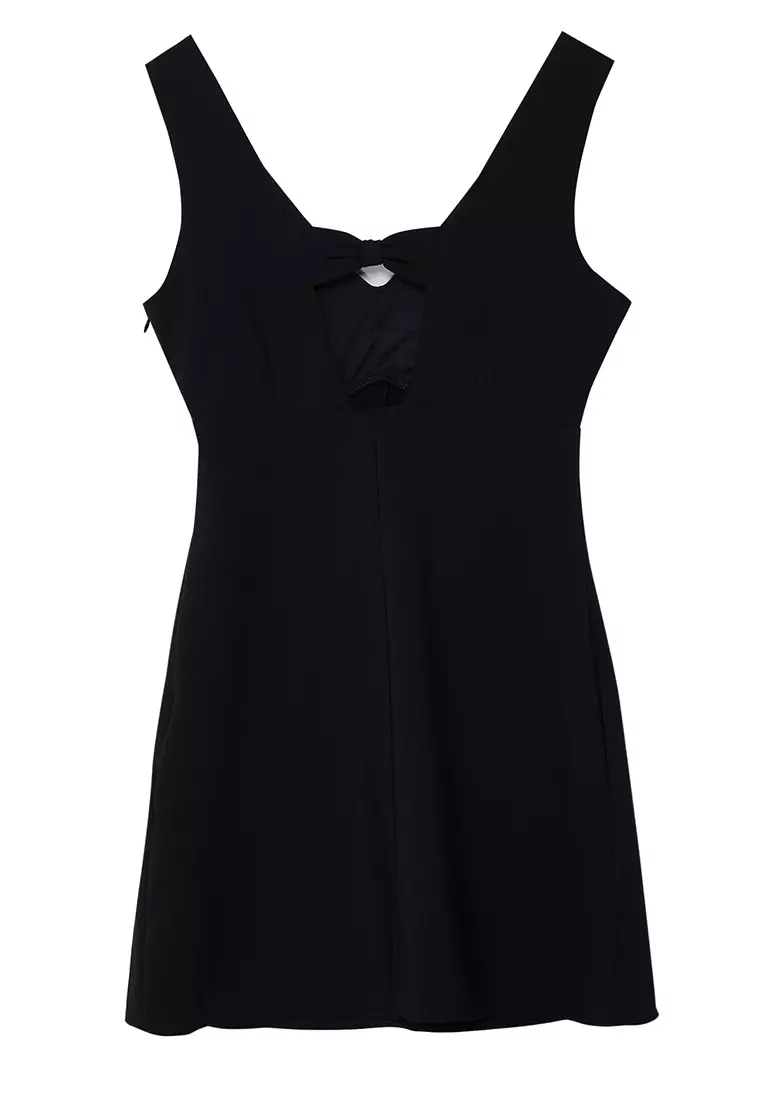 Button and Bow Dress