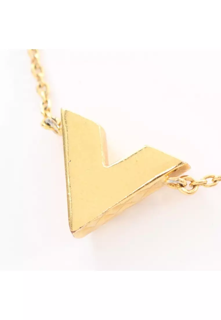Pre-Loved Louis Vuitton brasserie Essential V bracelet GP gold