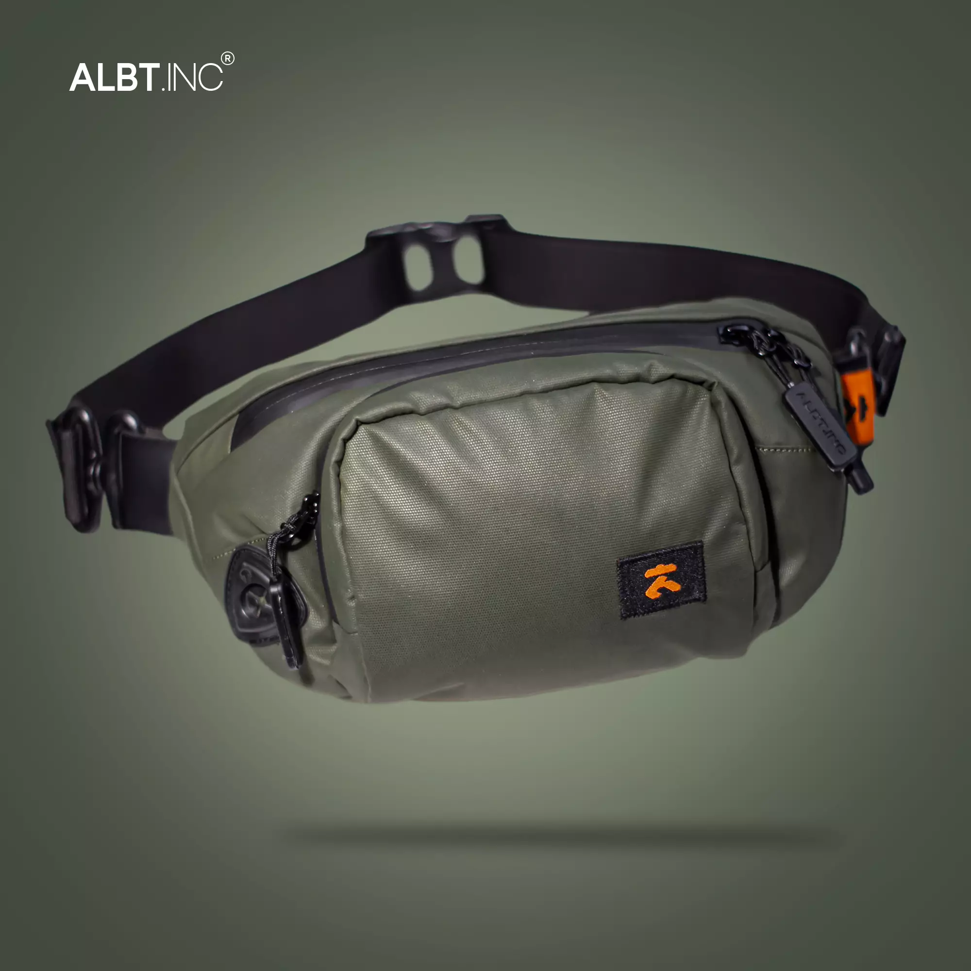 Jual Albt.inc ALBT.INC Medium Waist Bag / Tas Selempang Silex ARMY
