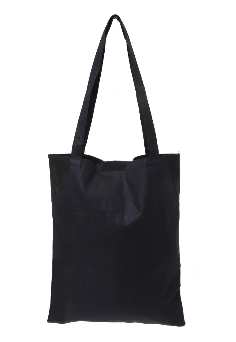 Isyana Tote Bag Woman Design Casual Quality Premium - Black
