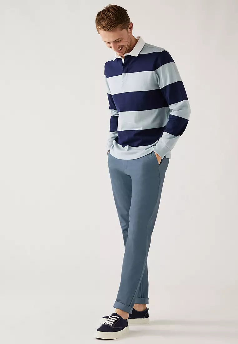 Slim Fit Stretch Chinos