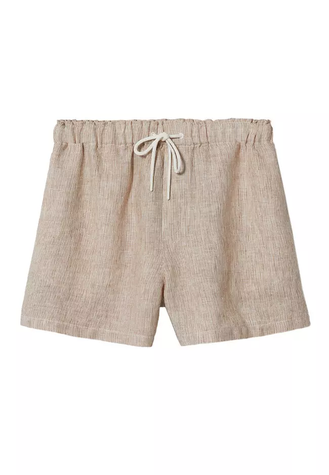 100% Linen Shorts