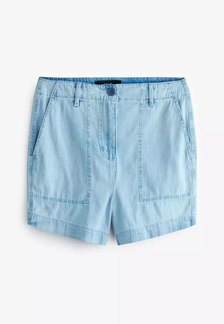 Buy NEXT Pocket Front Denim Shorts 2023 Online | ZALORA Singapore