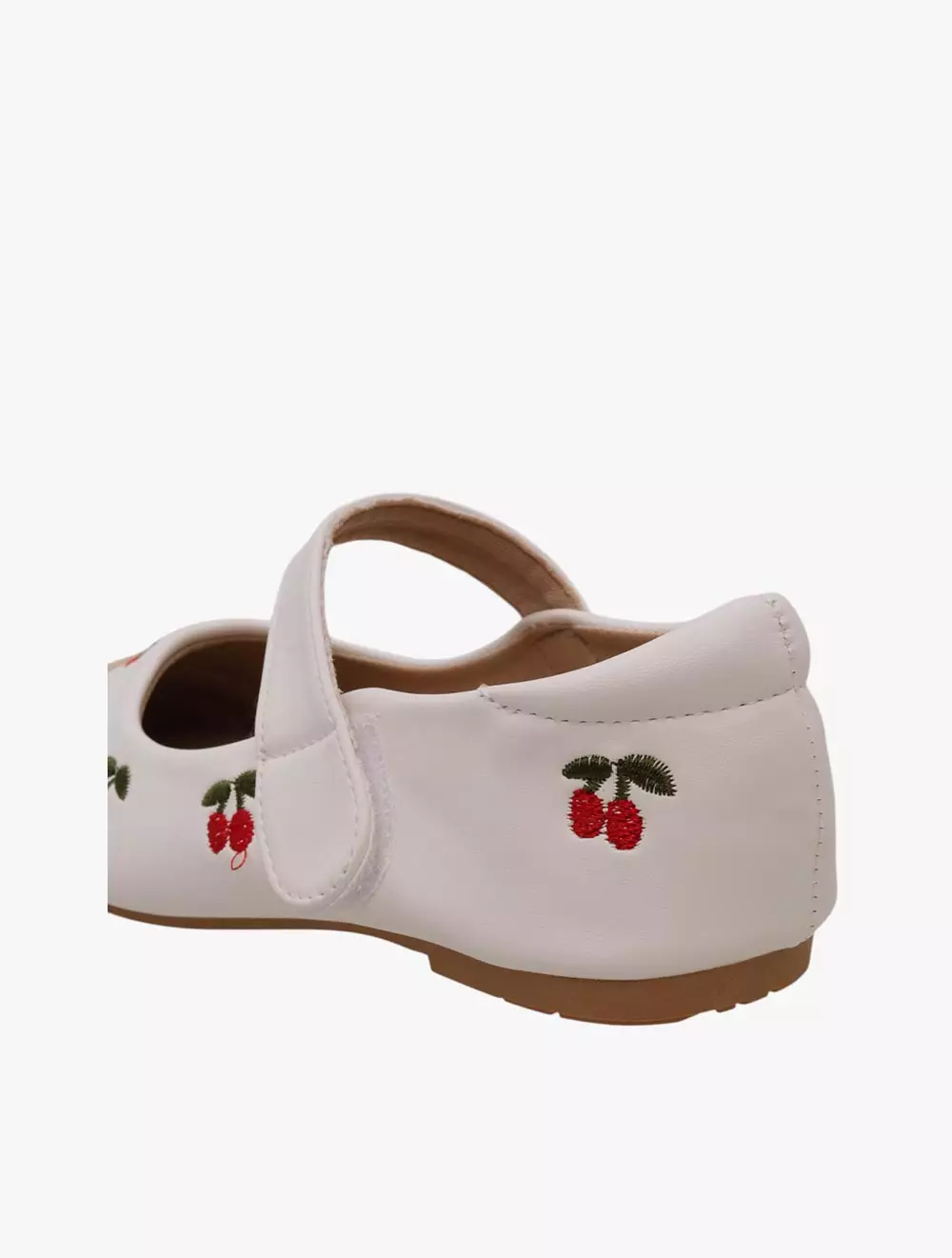 Payless Chrissie Childrens Cherish Youth Flats - White_07