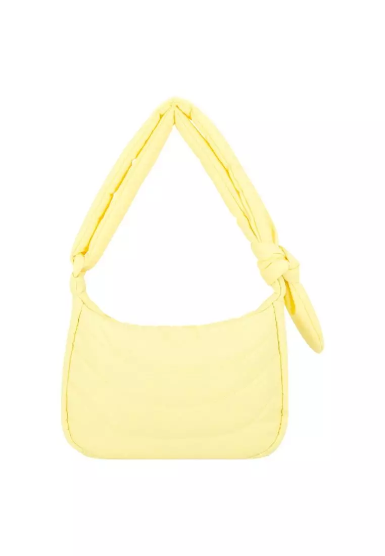 Longchamp Le Pliage Filet Crossbody Bag XS Yellow Lemon New