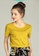 Twenty Eight Shoes yellow VANSA Round Neck Mercerized Cotton Short-sleeved T-Shirt VCW-Ts1902U 7265CAAE18727EGS_2