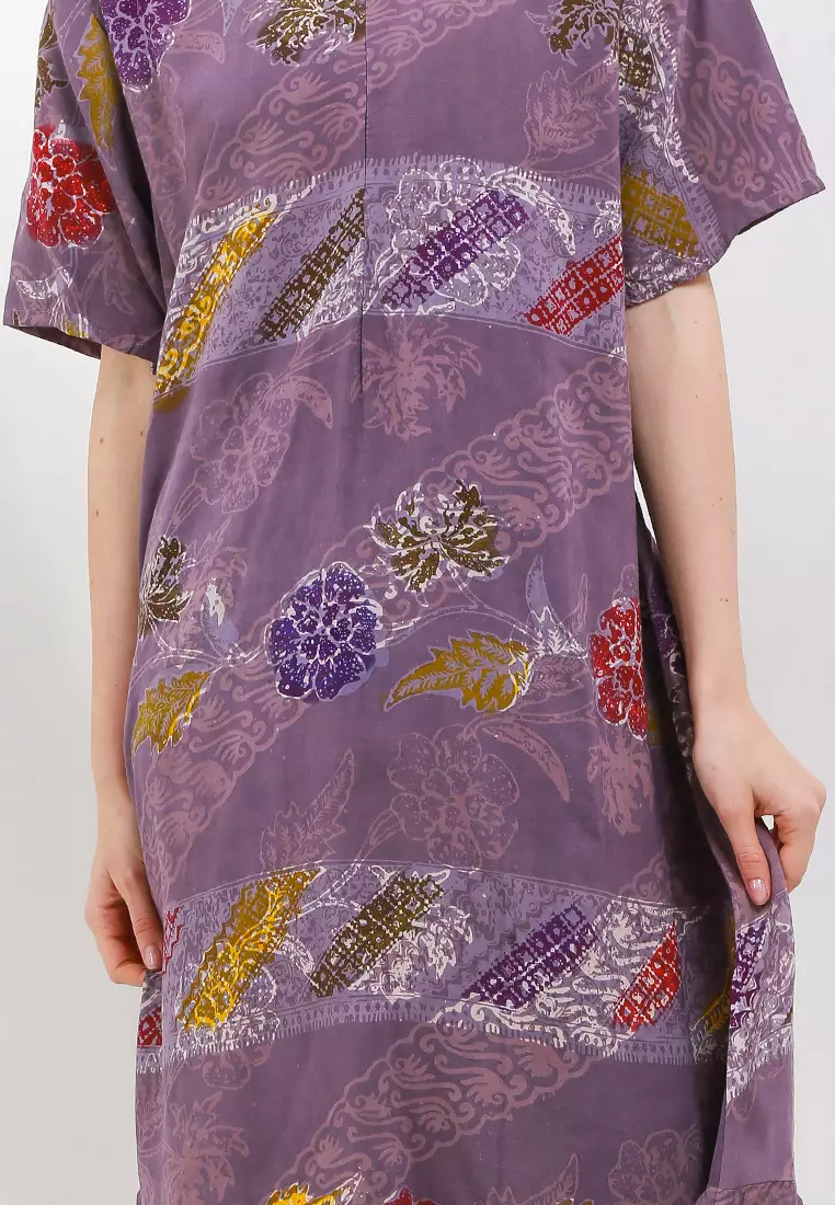 Daster Wanita Home Dress Anizara Ungu