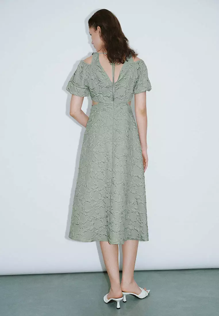 V-Neck A-Line Dresses