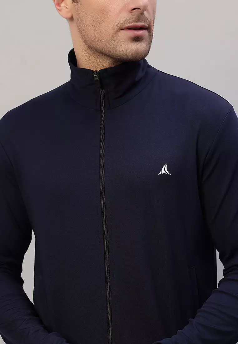 Men's Navy Training Track Jacket