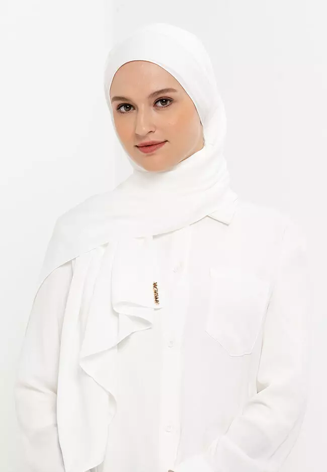 White shawl online outlet