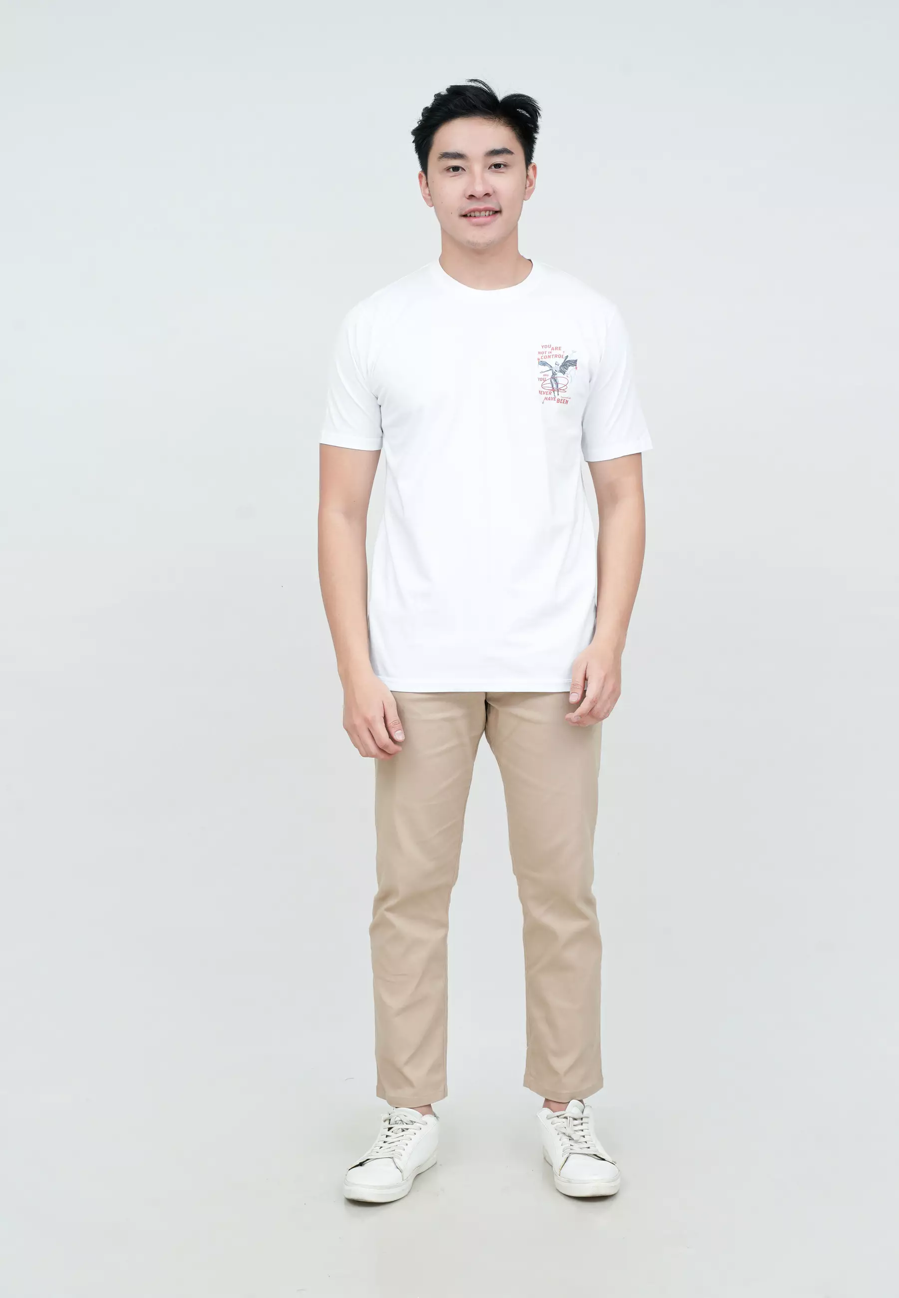 Houseofcuff T-shirt Kaos Putih Never Have Been Tersedia Size S - 4XL