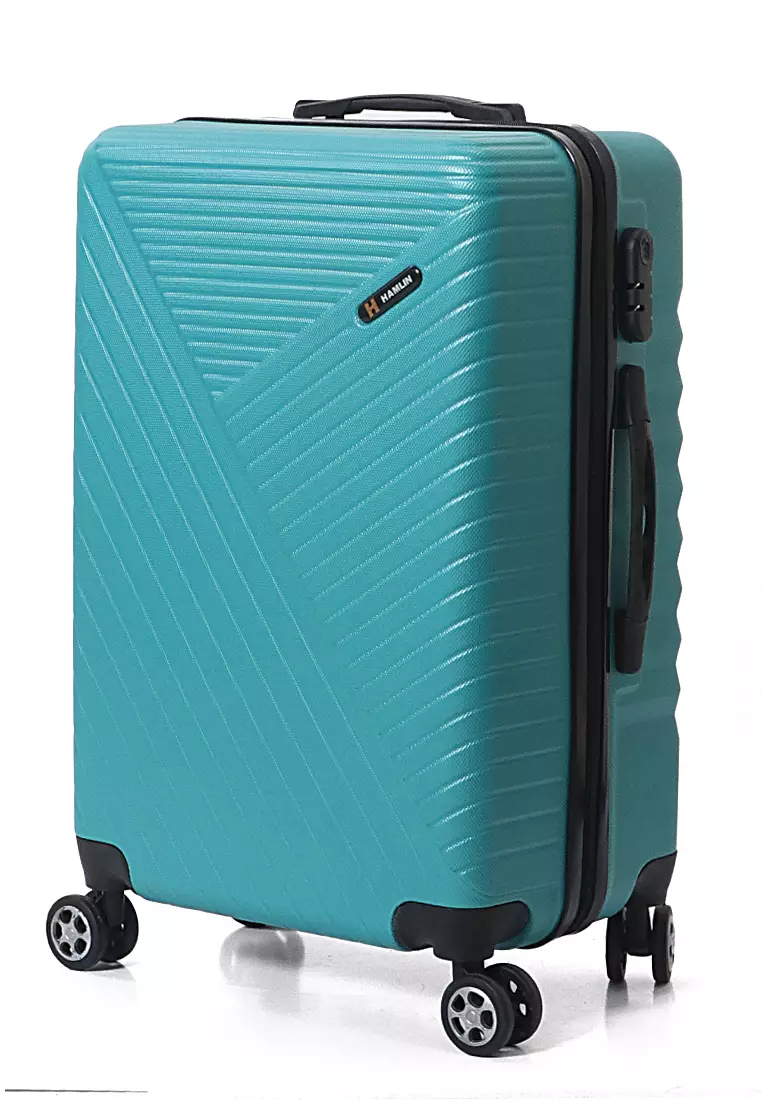 Austin Koper Hardcase Unisex Size 24 Inch Suitcase Combination Lock Large Compartment Tas Travel Material ABS+PVC Coated ORIGINAL - Greentosca