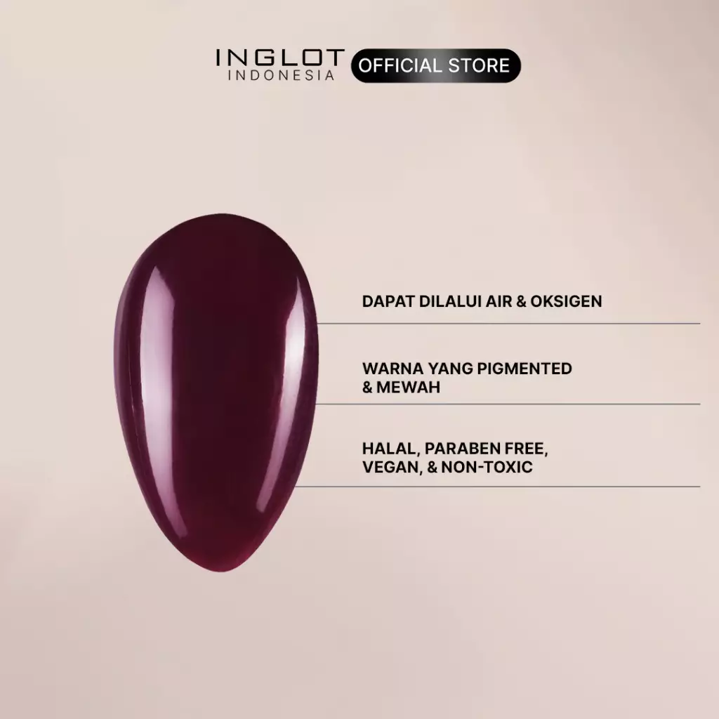INGLOT O2M Breathable Nail Enamel 412