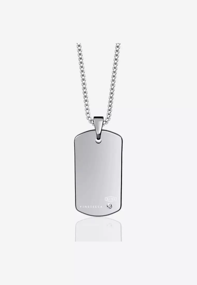 V Signature Tag Pendant
