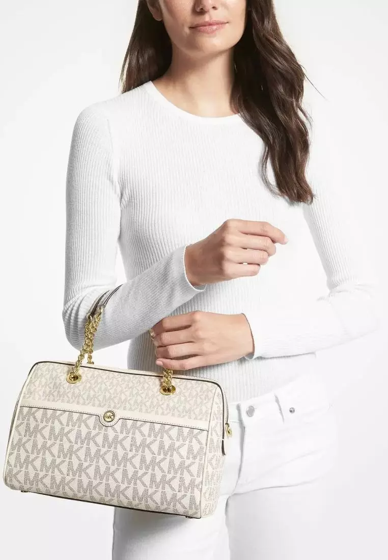 Michael kors cassie medium satchel sale