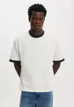 Vintage White/True Navy Ringer