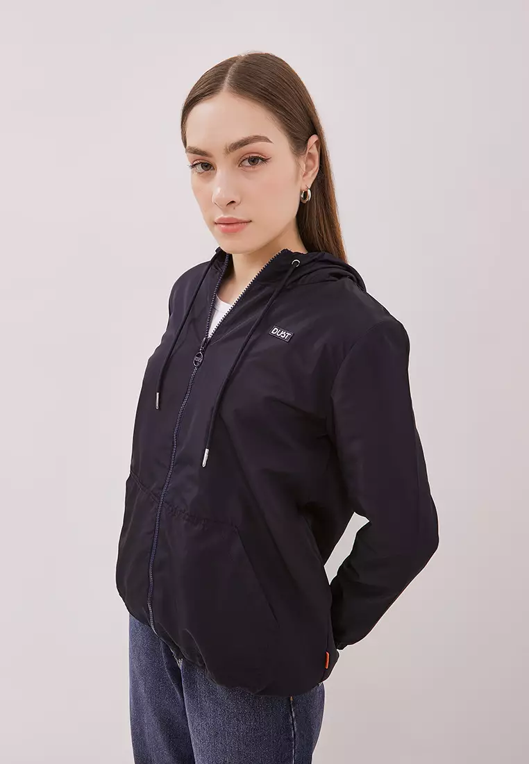 DUST Jaket Parasut Arla Dark Blue (D.56181)