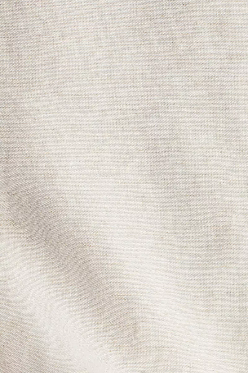 Tailored linen-blend trousers