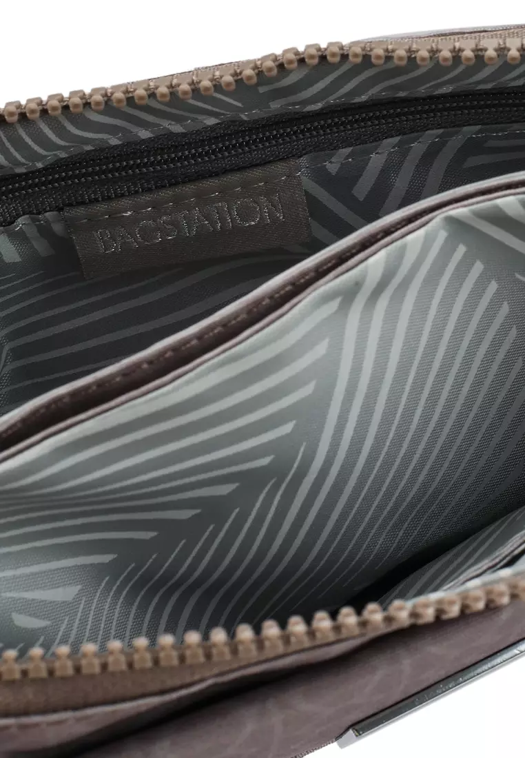 Printed Nylon Sling Pouch