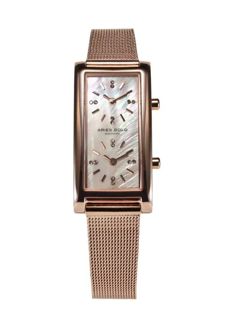 Buy Aries Gold Aries Gold Enchant Gemini Rose Gold Watch 2024