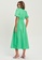 Savel green Marra Midi Dress C3997AAF0536C7GS_3
