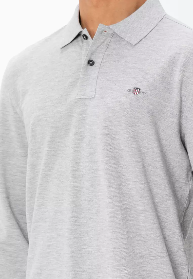 Shield Long Sleeves Polo Shirt