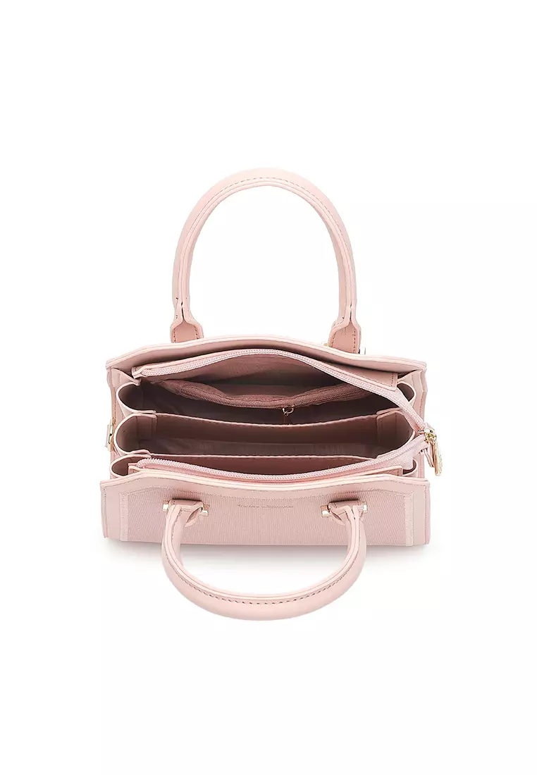 Women's Top Handle Bag / Sling Bag / Crossbody Bag / Shoulder Bag - Pink