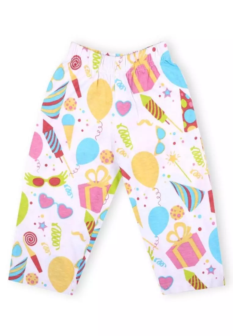 Kids Pajama Set Combo of 2 - Pajama Party & Sweet Tropical
