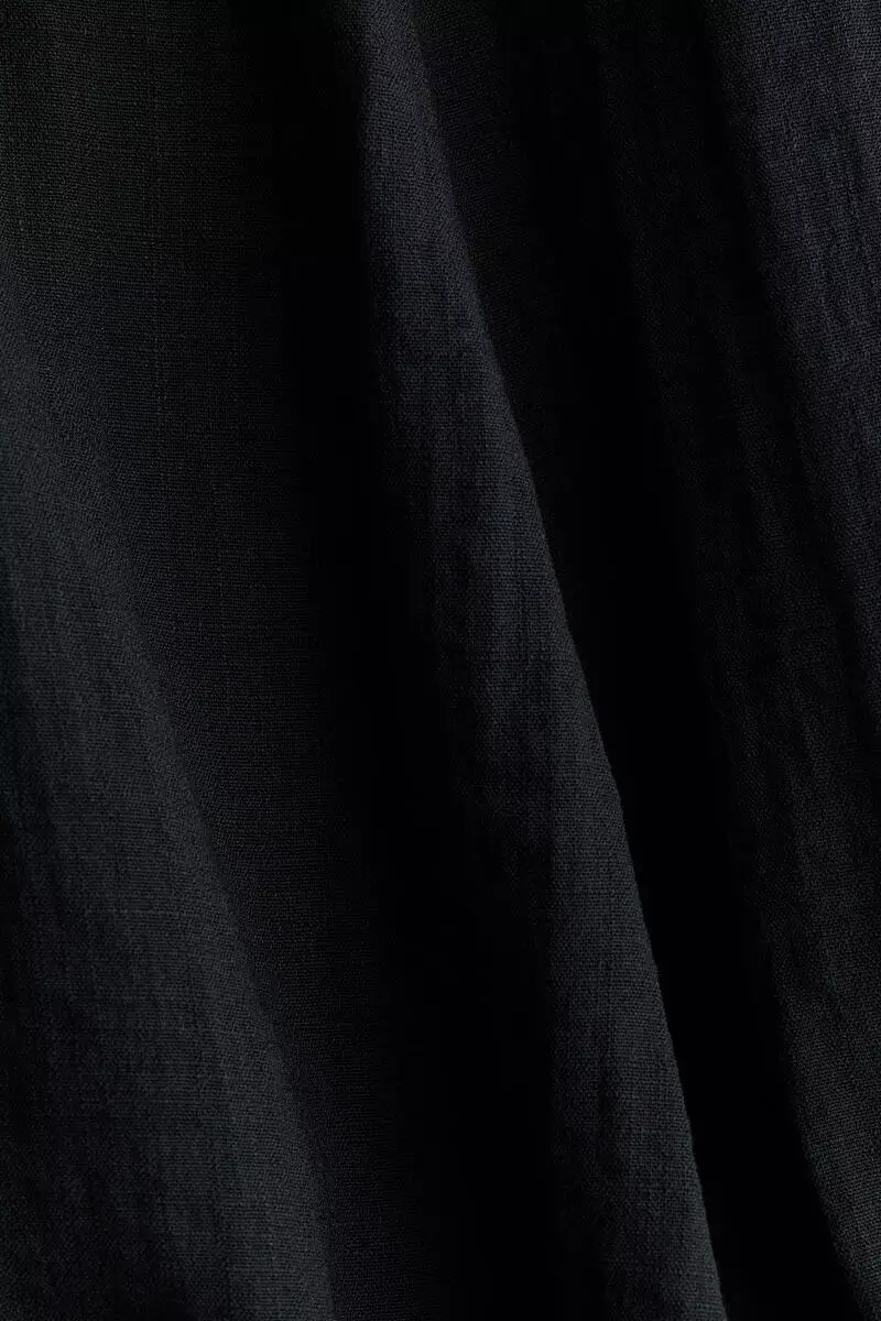 Flared-skirt midi dress