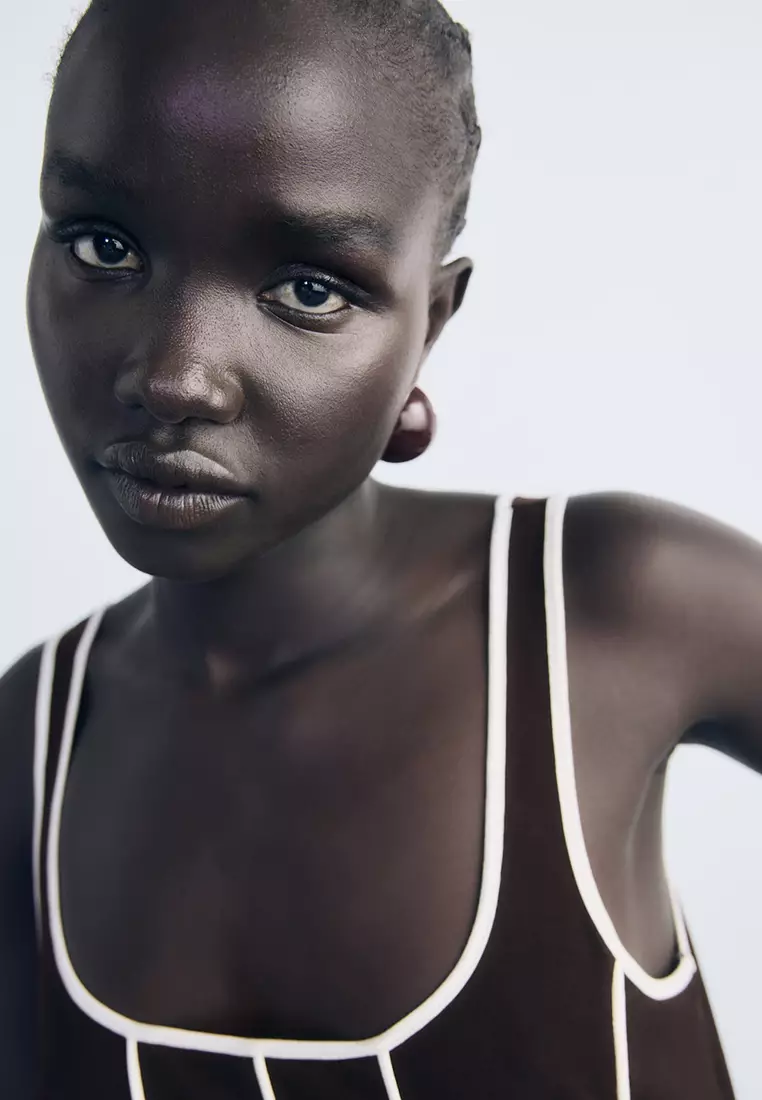 Striped Cotton Dress