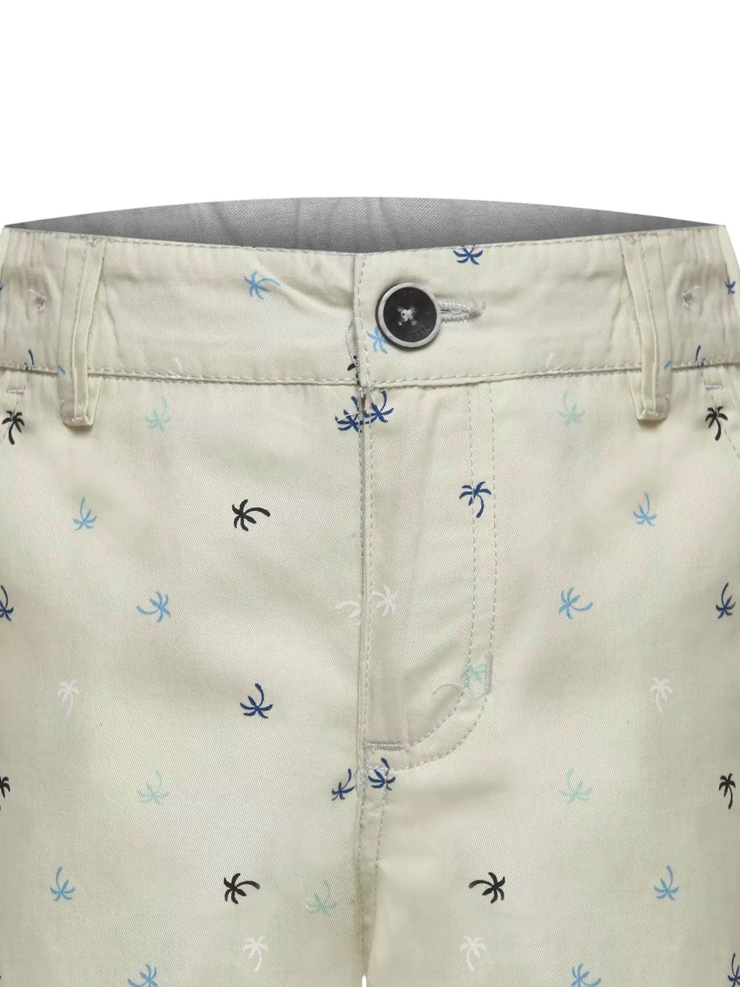 Pito Dito Boy Arviano Celana Pendek Anak Warna Motif Print Warna Broken White