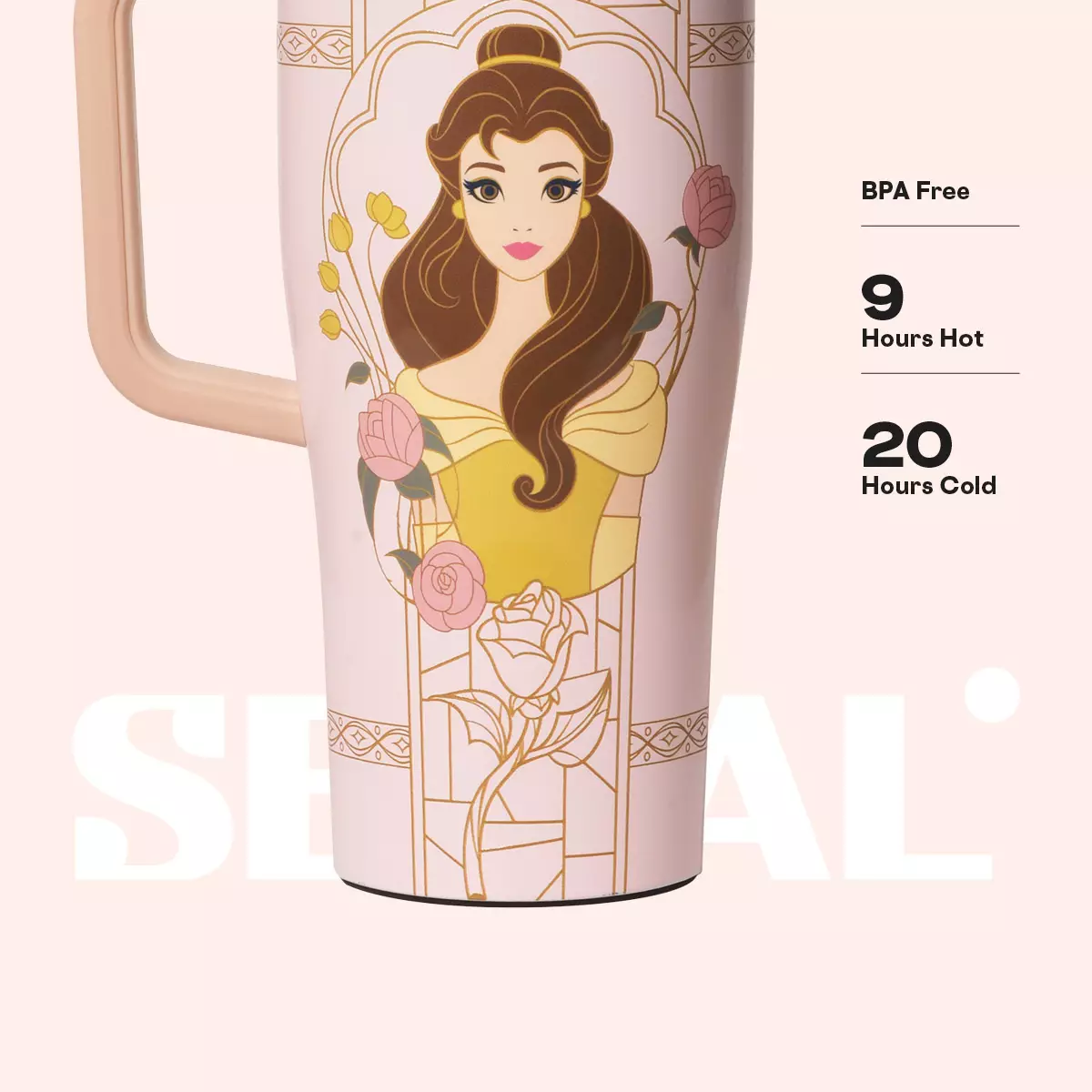 CORKCICLE Leakproof Cruiser 22oz - Disney Princess Belle