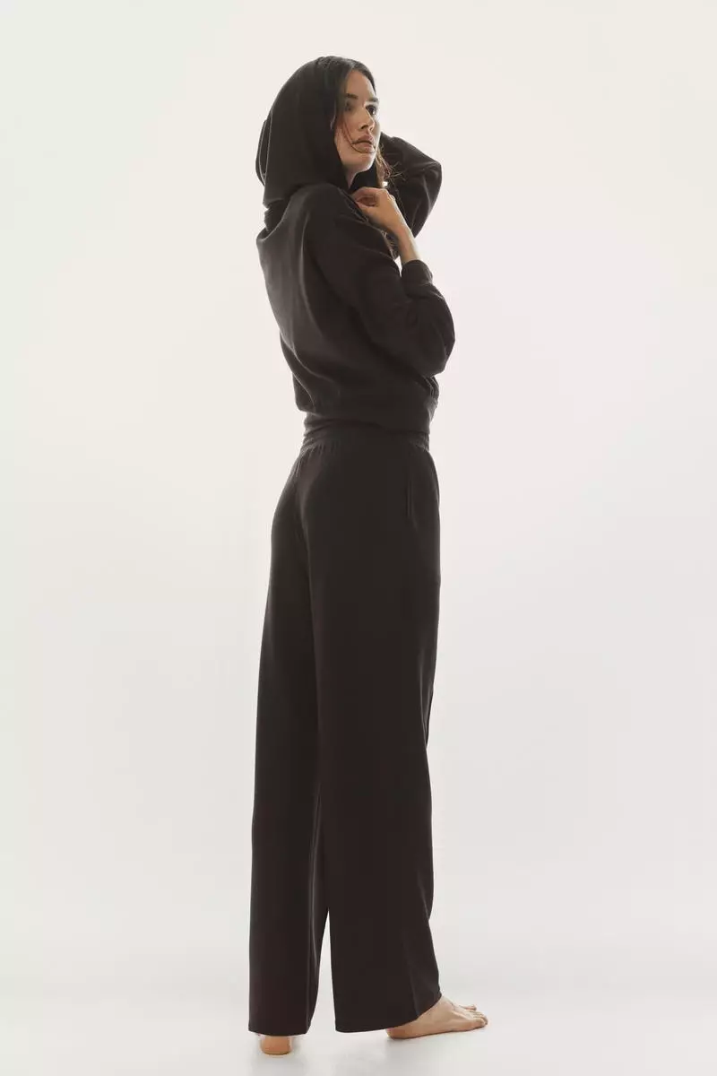 Supersoft crease-front trousers