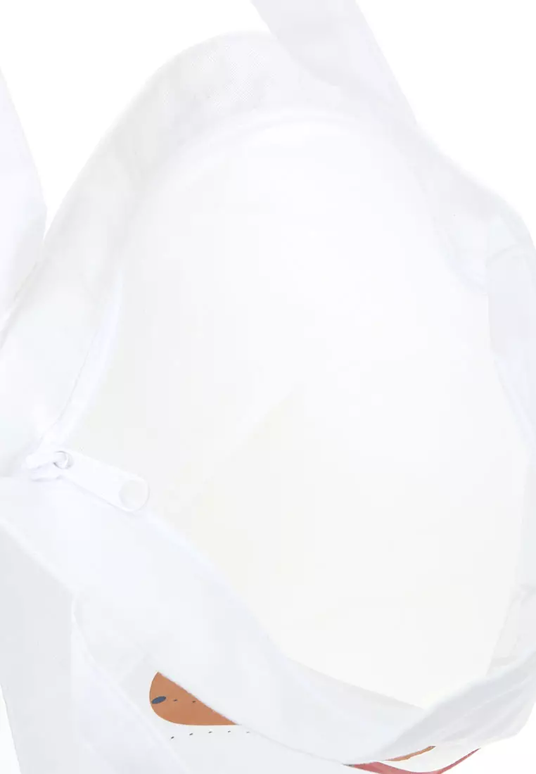 Zena Tote Bag Woman Design Casual Quality Premium - WRS6White