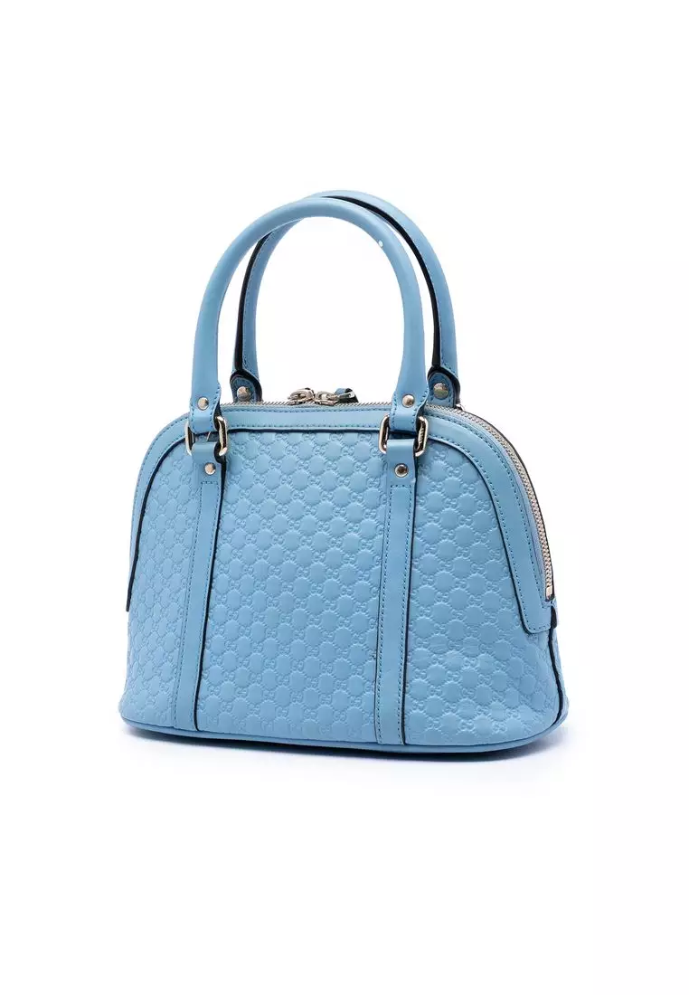 Pre-Loved Gucci Mini Microguccissima Dome Satchel