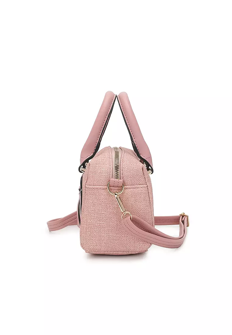 Women's Top Handle Bag / Sling Bag / Crossbody Bag / Shoulder Bag - Pink