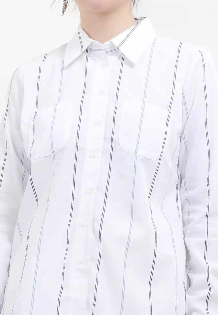 Cg Kemeja Katun Loose Fit