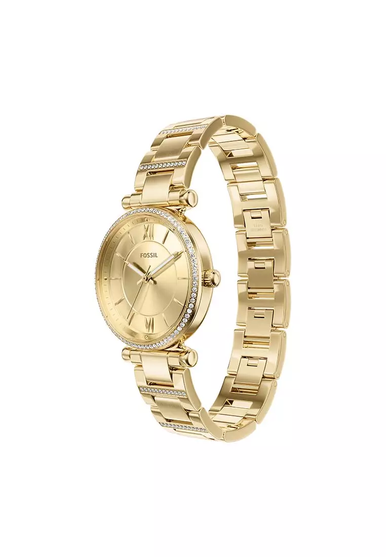 Carlie Gold Stainless Steel Watch Es5465