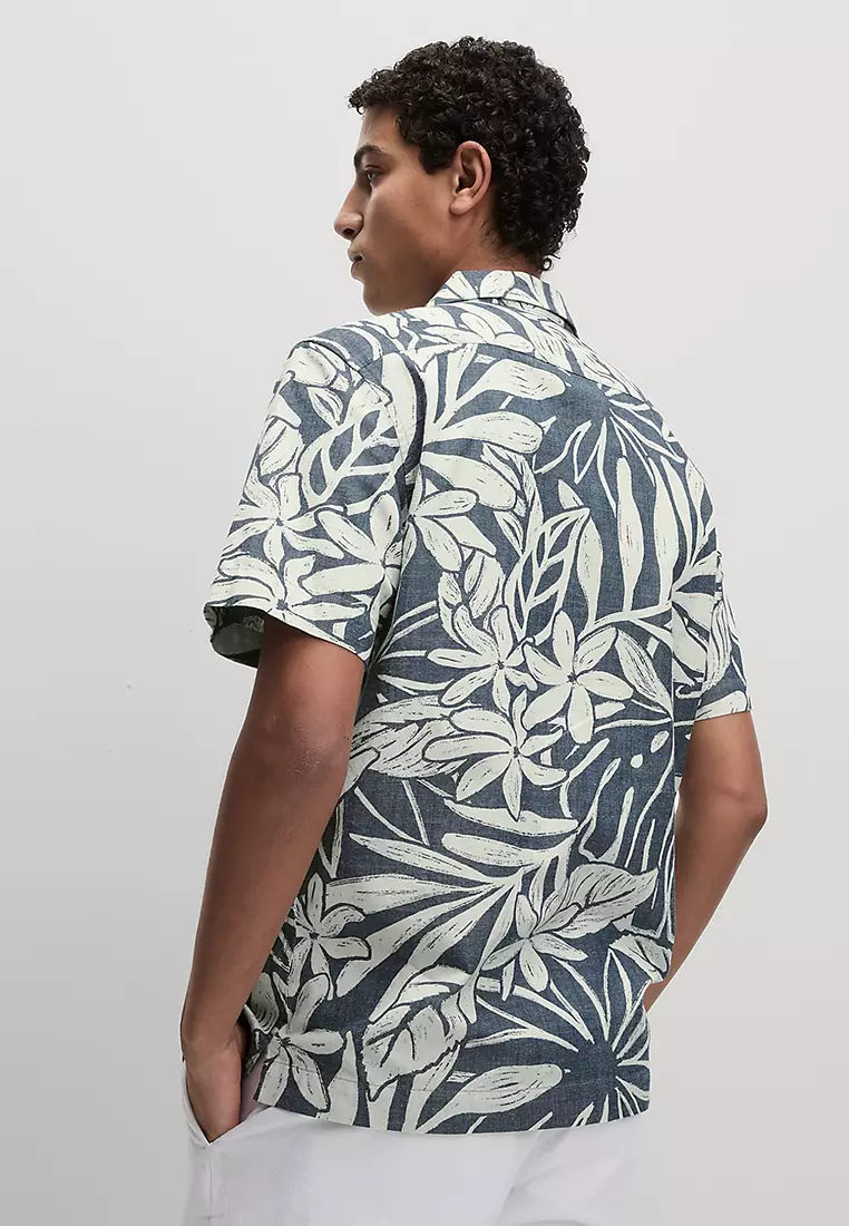 Pure Cotton Hawaiian Shirt