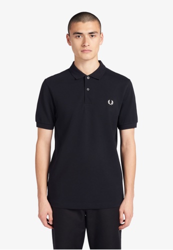 Fred Perry navy M6000 - PLAIN FRED PERRY SHIRT - (NAVY) 581D9AAFBC9309GS_1
