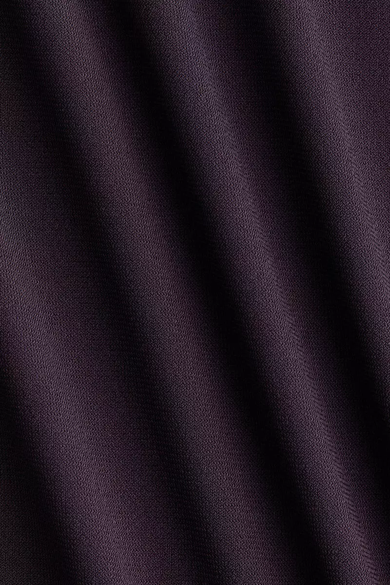Fitted roll-neck top